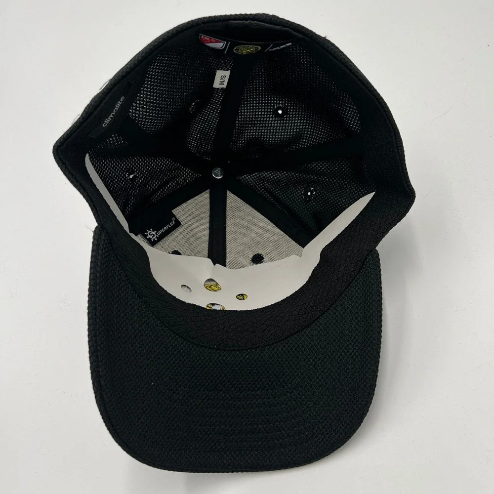 Adidas Columbus Crew SC MLS‎ Climalite Superflex Fitted Hat Black S/M New